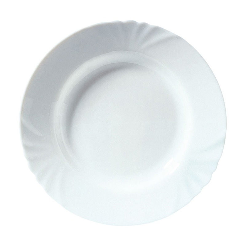 Тарілка супова Luminarc Cadix біла, 23.8 см (J6691)
